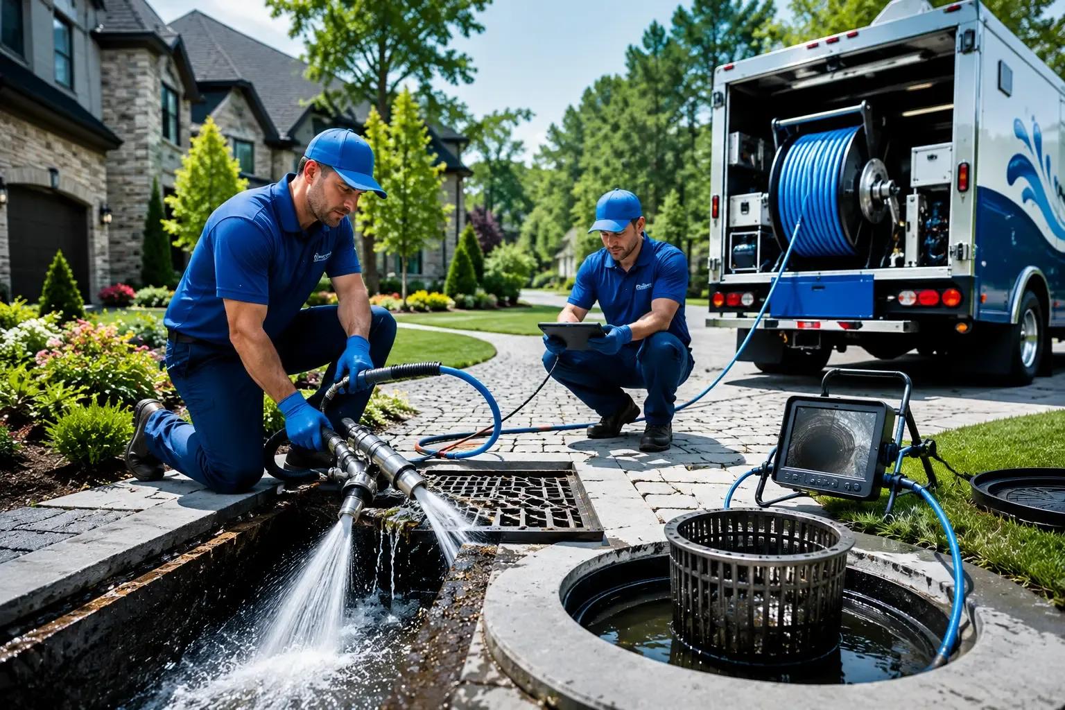 Local outdoor drain cleaning professionals in Morganton, GA